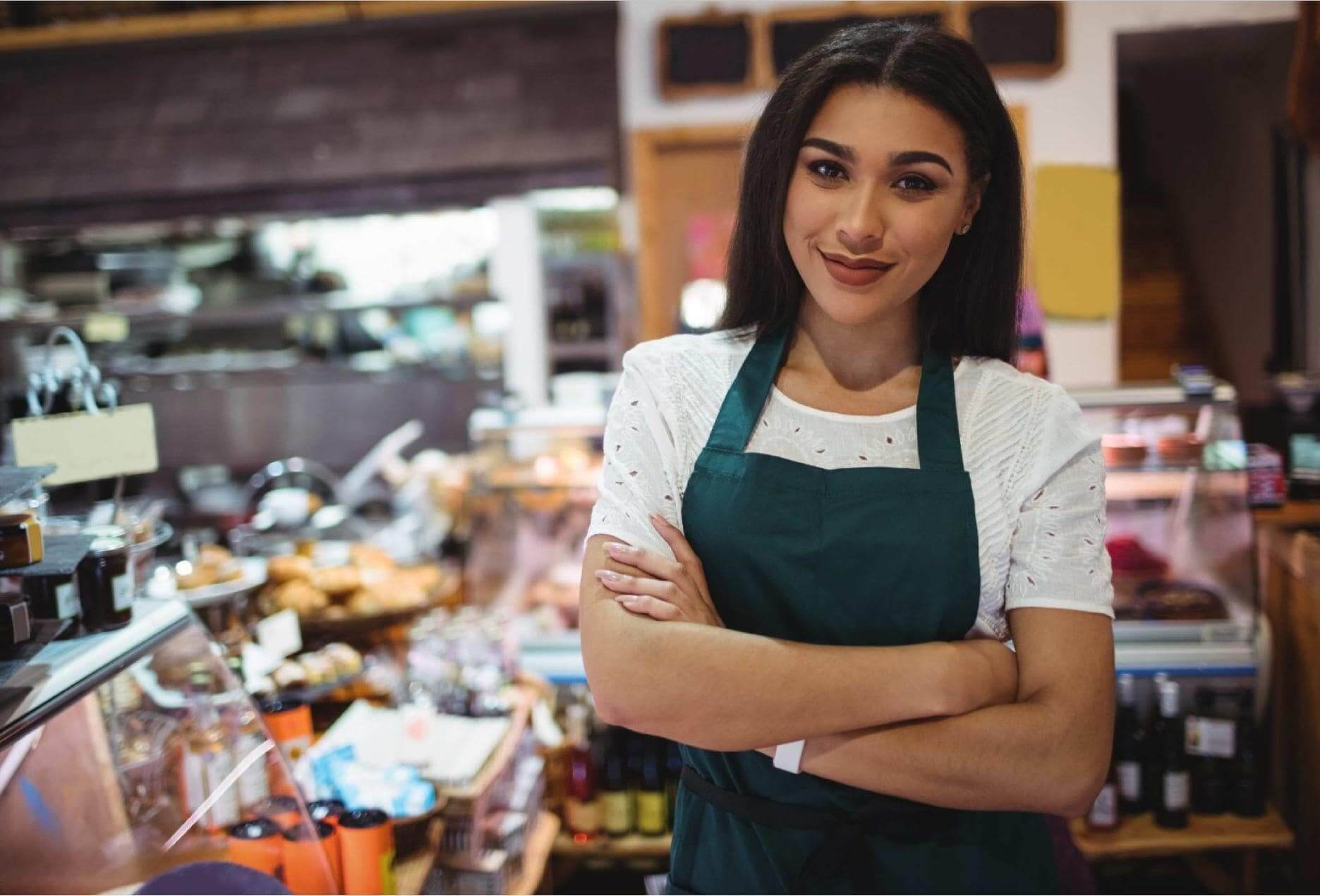 Emprendedora formalizando